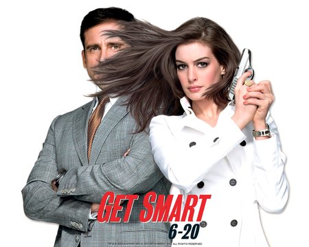 Get Smart: the movie - humor, anne hathaway, get smart, romance, hollywood, american, comedy, movie, steve carell, cinema