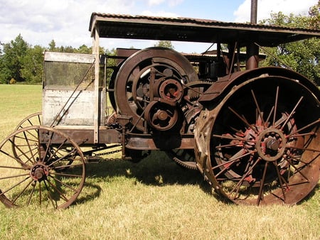 old tractor - tractor, old