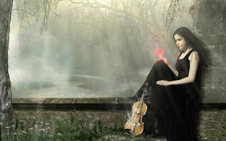 Waiting for LOVE - cg, fantasy, classic, girl, love