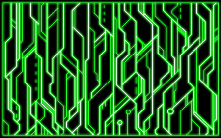 Matrix Nightmare - lines, electricity, energy, lights, backgrounds, wallpapers, lightning