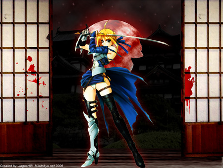 saber - sword, saber, fate stay night