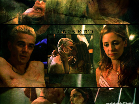 Buffy and Spike - vampire, buffy, spike