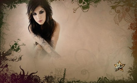 Kat Von D - actress, kat von d, model