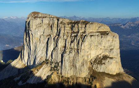 Mont Aiguille - mont aiguille, french alps, mountain, france, peak, high