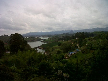 Paisaje El Peñol - lake, nature