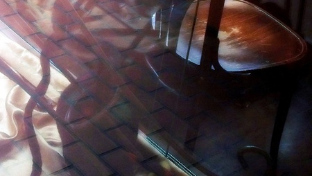 shadows, reflections - abstract, dark