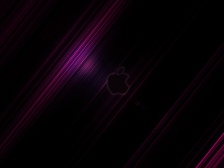 Apple Streak PURPLE I - mac, apple