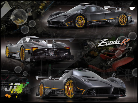 Pagani Zonda R - cars, zonda r, zonda, pagani