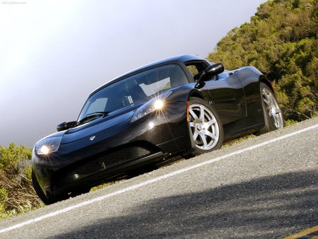 Tesla Roadster - cars, tesla, roadster