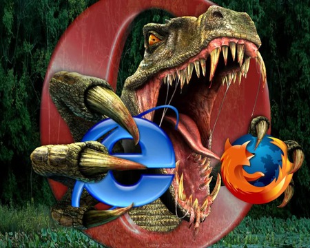 Opera vs firefox & internet explorer