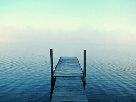 End of the Road - pier, road, end