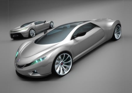 Saab-Spyker - car, spyker, tuning, concept, saab