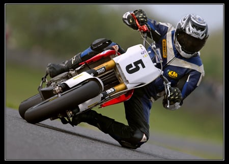 Monobike in France - moto, rider