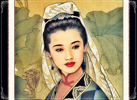 Japanese Culture - woman, art, portrait, tradition, japanese, asian