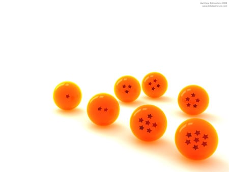 Dragon balls - stars, seven balls