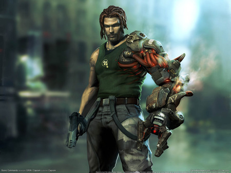 Bionic Commando - game, bionic commando, videogame, fighting, fighter, adventre, angry, action, danger