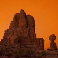 Balanced Rock, Arches National Park, Utah