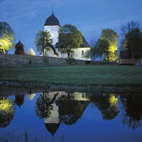 Church at night