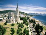 Nahuel Huapi Lake and Cathedral Bariloche Argentina