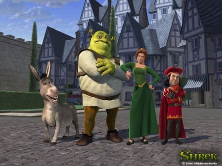 shrek - shrek, cartoon