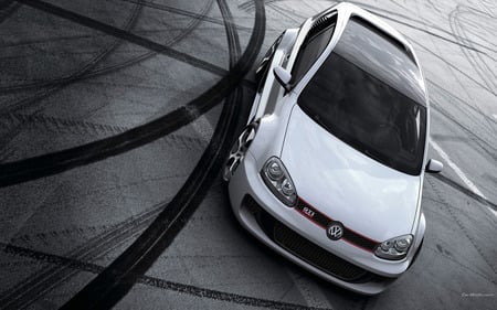 Volkswagen Golf W12 - cars, vw, golf, volkswagen, w12, tiretracks