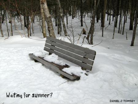 Waiting for summer - waiting for summer, daniel j towsey, danieltowsey