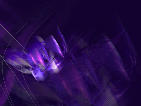 Style Purple - purple, abstract, 3d and cg