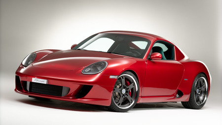 porsche rk coupe - porsche, red