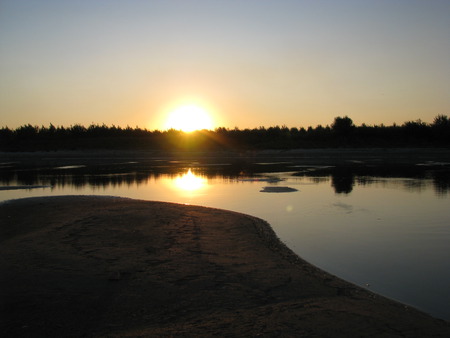 Sunset - lake, sunset