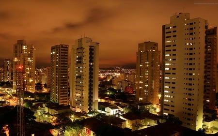 Cityscapes at Night 2 - city, night, skyscraper