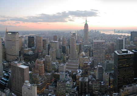 New York City - new york city, empire state building, skyline