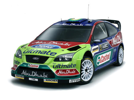 ford focus rs wrc 2008 - cars, ford, wrc