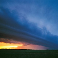 Dramatic Storm Clouds, Kansas