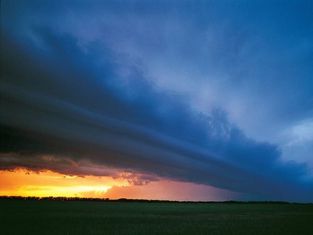 Dramatic Storm Clouds, Kansas - kansas, storms, usa, clouds