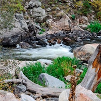 A beautiful little waterfall