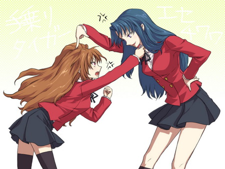 ami and taiga - anime, other, grils