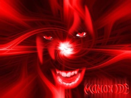 Monoxide  1. jpg - face, glows, red, stare