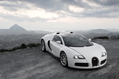 Bugatti Veyron 2009 - sport, white, car, grand, bugatti, auto, 2009, veyron