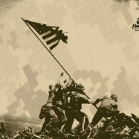 Flag raising