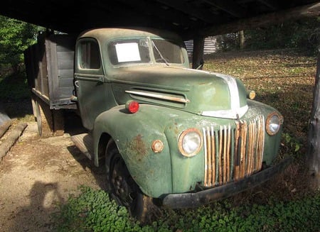 Old Ford Truck - ford, truck, cars