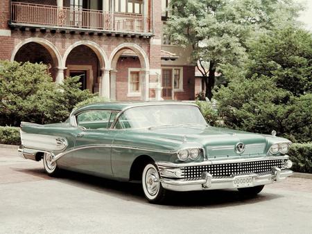 1958 Buick Super Rivera Coupe - cars, buick, coupe, antique