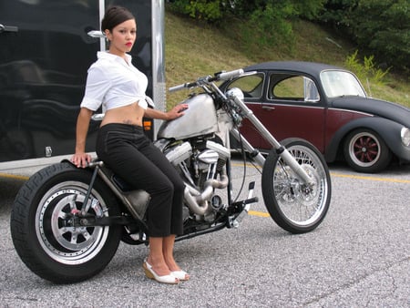 Chopper Girl 50 style - chopper, model