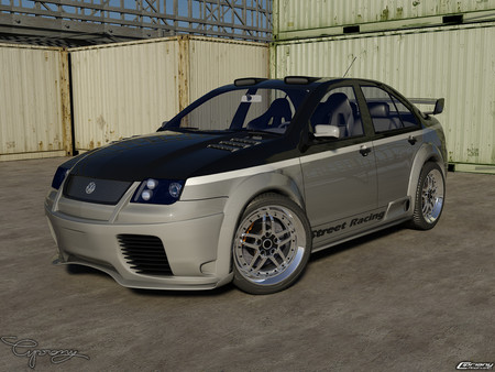 VW Bora tuned - tuned, bora, vw