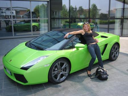 Lime Green - model, lambo