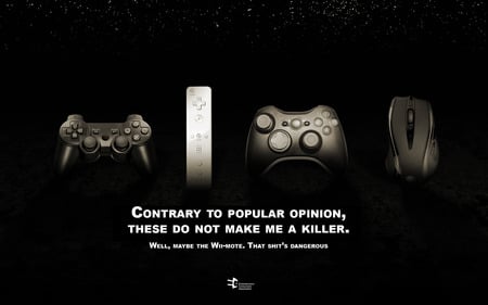 ... not a Killer - death, pc, dark, killer, xbox 360, ps3, wii, black