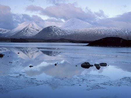 Scotland - Loch Tulla - lochs, scotland, scenery, lakes