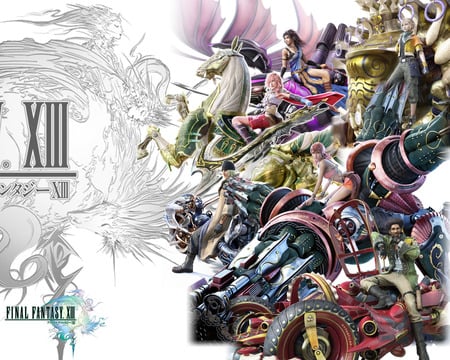 Final Fantasy XIII - final fantasy xiii, video game, art