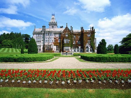 Adare Manor County Limerick Ireland - garden, adare manor, ireland, irish