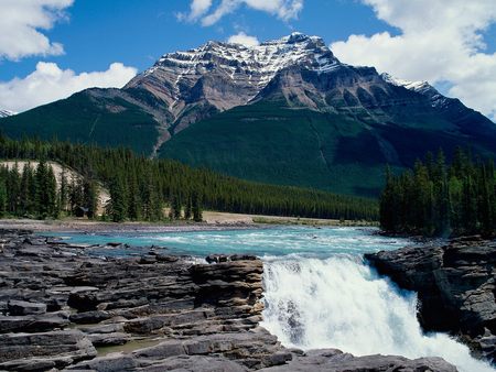 Athabasca Falls - canada, alberta, jasper national-park, athabasca falls