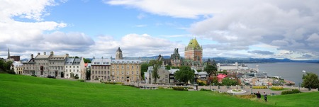 Québec Overlooking the old town (XXL) - quebec, canadian, canada, town, xxl